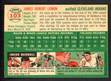 1954 Topps Baseball #103 Jim Lemon Indians VG-EX 521924