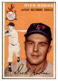 1954 Topps Baseball #106 Dick Kokos Orioles EX-MT 521928