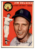 1954 Topps Baseball #111 Jim Delsing Tigers EX-MT 521933