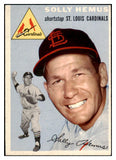 1954 Topps Baseball #117 Solly Hemus Cardinals EX-MT 521941