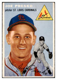 1954 Topps Baseball #135 Joe Presko Cardinals VG-EX 521959