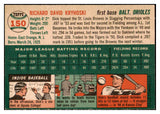 1954 Topps Baseball #150 Dick Kryhoski Orioles VG-EX 521976