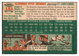 1954 Topps Baseball #151 Alex Grammas Cardinals EX-MT 521977