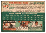 1954 Topps Baseball #154 Mike Fornieles White Sox EX-MT 521980