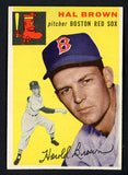 1954 Topps Baseball #172 Hal Brown Red Sox EX-MT 522001