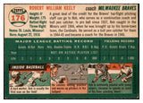 1954 Topps Baseball #176 Bob Keely Braves EX-MT 522005