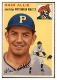 1954 Topps Baseball #179 Gair Allie Pirates VG-EX 522008