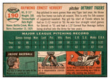 1954 Topps Baseball #190 Ray Herbert Tigers EX-MT 522020