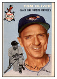 1954 Topps Baseball #207 Tom Oliver Orioles EX-MT 522037