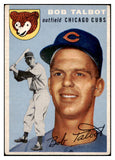 1954 Topps Baseball #229 Bob Talbot Cubs VG-EX 522062