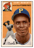 1954 Topps Baseball #242 Curt Roberts Pirates EX-MT 522077