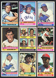 1976 Topps Baseball Complete Set VG/VG-EX Aaron Eckersley Brett 522093