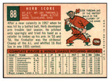 1959 Topps Baseball #088 Herb Score Indians NR-MT 522101