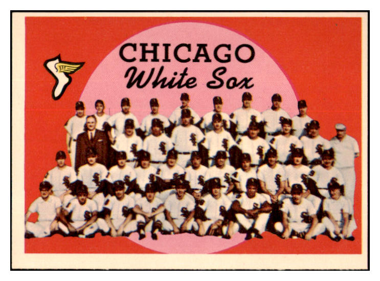 1959 Topps Baseball #094 Chicago White Sox Team NR-MT 522102