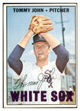 1967 Topps Baseball #609 Tommy John White Sox VG-EX 522108