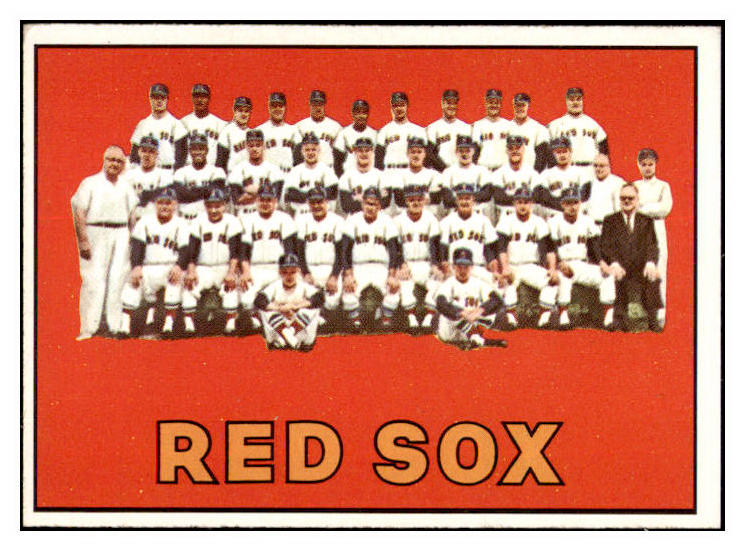 1967 Topps Baseball #604 Boston Red Sox Team EX-MT 522109