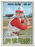 1967 Topps Baseball #430 Pete Rose Reds EX 522117