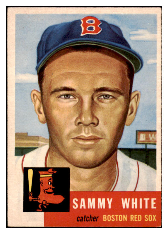 1953 Topps Baseball #139 Sammy White Red Sox EX-MT 522138