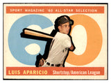 1960 Topps Baseball #559 Luis Aparicio A.S. White Sox VG-EX 522146