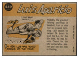 1960 Topps Baseball #559 Luis Aparicio A.S. White Sox VG-EX 522146