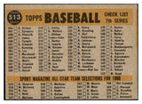 1960 Topps Baseball #513 Chicago Cubs Team EX+/EX-MT 522147