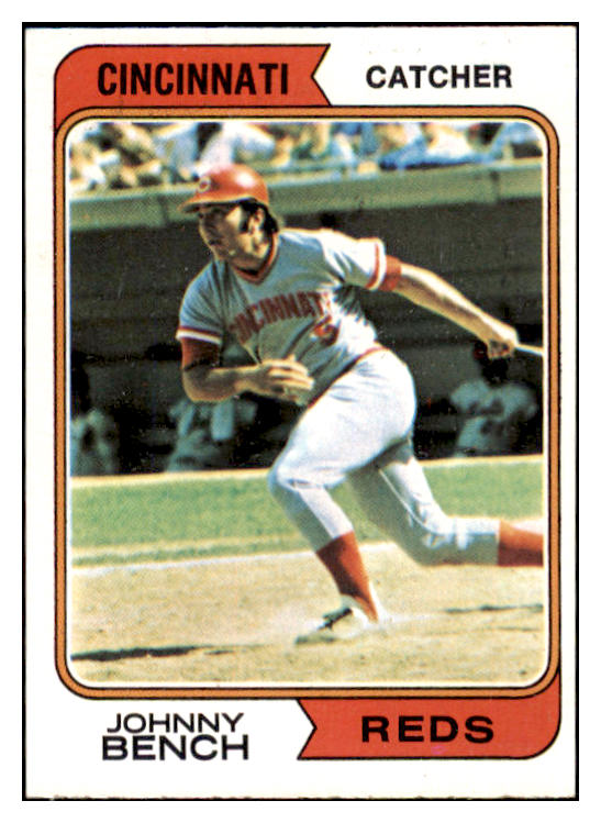 1974 Topps Baseball #010 Johnny Bench Reds EX-MT 522161