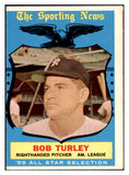 1959 Topps Baseball #570 Bob Turley A.S. Yankees VG 522167