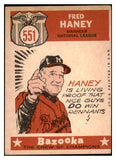 1959 Topps Baseball #551 Fred Haney A.S. Braves VG-EX 522168