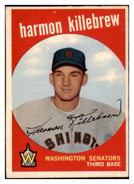 1959 Topps Baseball #515 Harmon Killebrew Senators VG-EX 522178