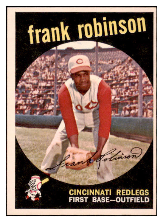 1959 Topps Baseball #435 Frank Robinson Reds EX-MT 522180