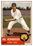 1953 Topps Baseball #228 Hal Newhouser Tigers GD-VG 522196