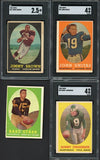 1958 Topps Football Complete Set Jim Brown SGC 2.5 522197