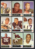 1965 Philadelphia Football Complete Set Sharp Brown Unitas 522198