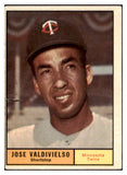 1961 Topps Baseball #557 Jose Valdivielso Twins FR-GD 522213