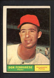 1961 Topps Baseball #558 Don Ferrarese Phillies GD-VG 522218