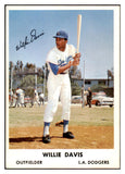 1961 Bell Brand #003 Willie Davis Dodgers VG-EX 522222