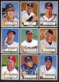 2001 Topps Heritage Complete Master Set Jeter Bonds Ripken 522224