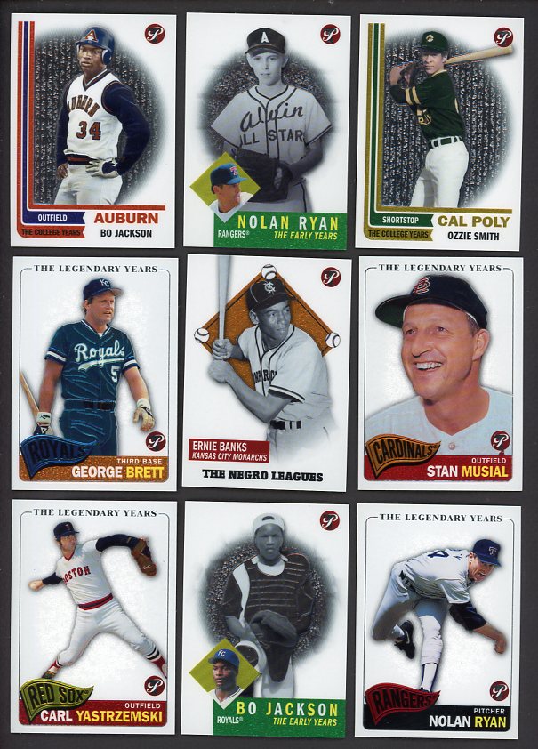 2005 Topps Pristine Legends Complete Set Ryan Jackson Smith 522228