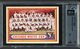 1957 Topps Baseball #329 Chicago White Sox Team GAI 5 EX 522273