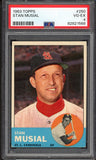 1963 Topps Baseball #250 Stan Musial Cardinals PSA 4 VG-EX 522279