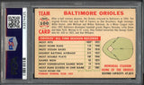 1956 Topps Baseball #100 Baltimore Orioles Team PSA 4 VG-EX White 522284