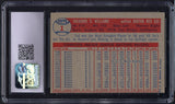 1957 Topps Baseball #001 Ted Williams Red Sox CGC 3.5 VG+ 522288