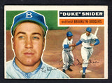 1956 Topps Baseball #150 Duke Snider Dodgers VG-EX Gray 522292