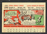 1956 Topps Baseball #150 Duke Snider Dodgers VG-EX Gray 522292