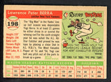 1955 Topps Baseball #198 Yogi Berra Yankees VG-EX 522299