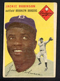 1954 Topps Baseball #010 Jackie Robinson Dodgers VG 522302