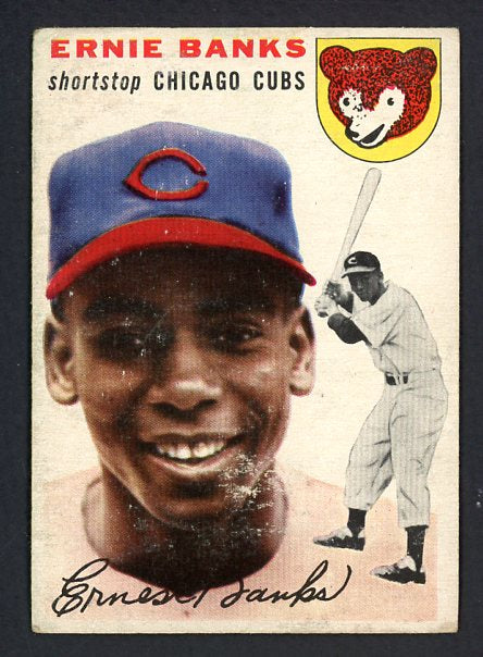 1954 Topps Baseball #094 Ernie Banks Cubs Good 522303