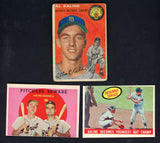 Al Kaline 3 Card Lot 1954 Topps #201 1959 Topps #34 1959 Topps #463 522304
