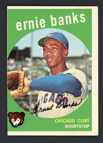 1959 Topps Baseball #350 Ernie Banks Cubs VG-EX 522321