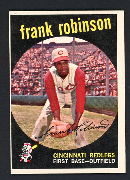 1959 Topps Baseball #435 Frank Robinson Reds VG-EX 522330